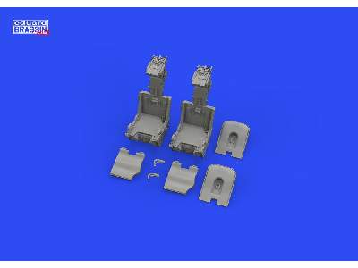 F-4B ejection seat early PRINT 1/48 - Tamiya - zdjęcie 3