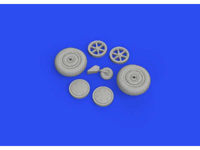 SBD-5 wheels 1/48 - Revell - zdjęcie 1 SBD-5 wheels 1/48 - Revell - zdjęcie 1