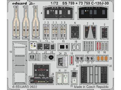 C-130J-30 interior 1/72 - Zvezda - zdjęcie 1