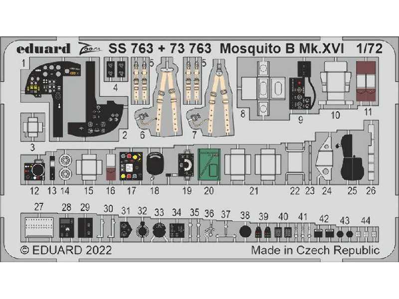 Mosquito B Mk. XVI 1/72 - Airfix - zdjęcie 1 Mosquito B Mk. XVI 1/72 - Airfix - zdjęcie 1
