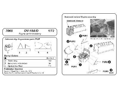 OV-10A/D engine set - zdjęcie 2