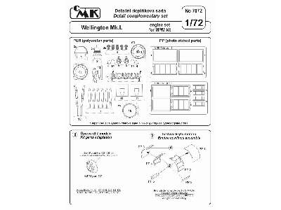 Wellington Mk.I engine set - zdjęcie 2