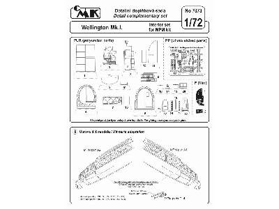 Wellington Mk.I interior set - zdjęcie 2