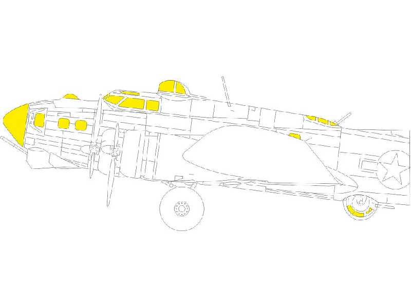 B-17G TFace 1/48 - Hong Kong Models - zdjęcie 1