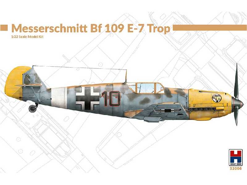 Messerschmitt Bf 109 E-7 Trop - zdjęcie 1 Messerschmitt Bf 109 E-7 Trop - zdjęcie 1