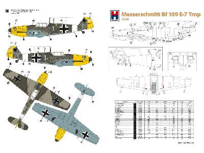 Messerschmitt Bf 109 E-7 Trop - zdjęcie 4