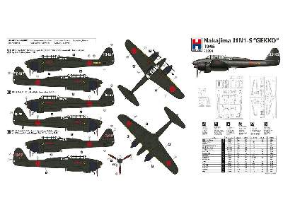 Nakajima J1N1-S GEKKO 1945 - zdjęcie 3