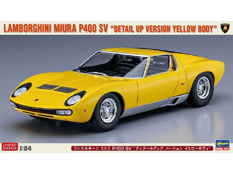 Lamborghini Miura P400 Sv Detail Up Version Yellow Body - zdjęcie 1