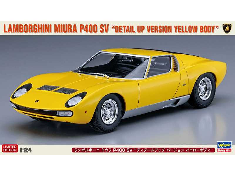 Lamborghini Miura P400 Sv Detail Up Version Yellow Body - zdjęcie 1