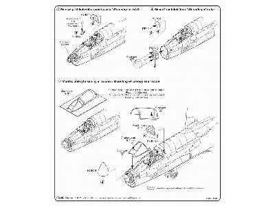 F-8E Crusader interior set for Academy - zdjęcie 3