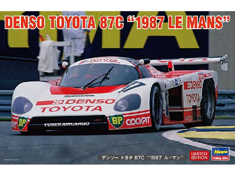 Denso Toyota 87c 1987 Le Mans - zdjęcie 1 Denso Toyota 87c 1987 Le Mans - zdjęcie 1