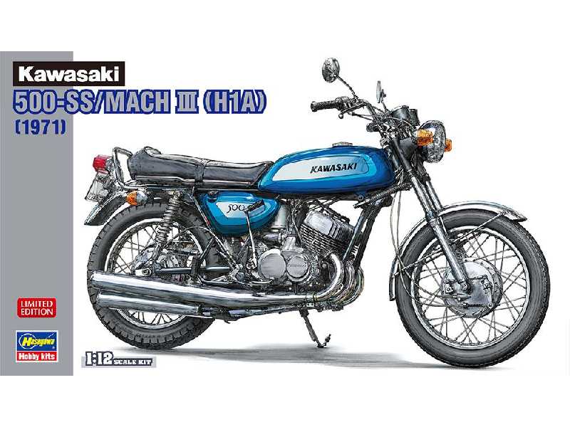 Kawasaki 500-ss/Mach Iii (H1a) (1971) - zdjęcie 1 Kawasaki 500-ss/Mach Iii (H1a) (1971) - zdjęcie 1
