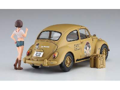 52288 Wild Egg Girls Volkswagen Beetle Type 1 Rei Hazumi W/Figure - zdjęcie 4