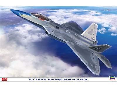 52293 F-22 Raptor Blue Nose Detail Up Version - zdjęcie 1