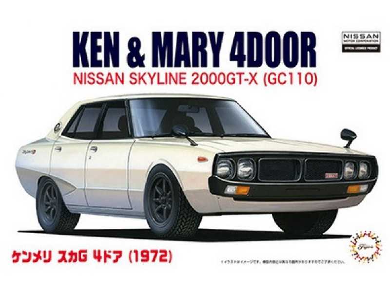 Id-5 Ken & Mary 4door Nissan Skyline 2000gt-x (Gc110) - zdjęcie 1 Id-5 Ken & Mary 4door Nissan Skyline 2000gt-x (Gc110) - zdjęcie 1