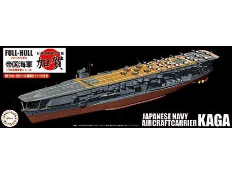 Kg-22 Japanese Navy Aircraft Carrier Kaga Full Hull - zdjęcie 1 Kg-22 Japanese Navy Aircraft Carrier Kaga Full Hull - zdjęcie 1