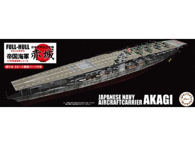 Kg-14 Japanese Navy Aircraft Carrier Akagi Full Hull - zdjęcie 1 Kg-14 Japanese Navy Aircraft Carrier Akagi Full Hull - zdjęcie 1