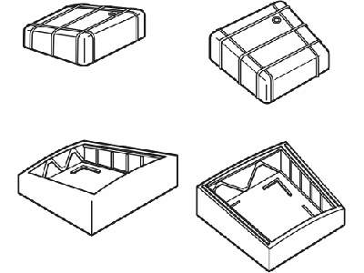 He 111P (wing fuel tank) exterior set - zdjęcie 1