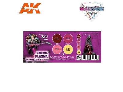 Ak 1068 Magenta Plasma And Glowing Effects Set - zdjęcie 2