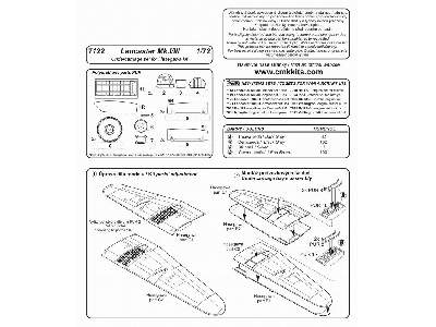 Lancaster Mk.I/III undercarriage set - zdjęcie 2