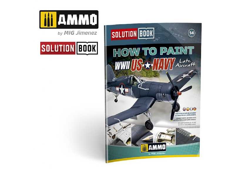 How To Paint Wwii Us Navy Late Aircraft Solution Book - zdjęcie 1 How To Paint Wwii Us Navy Late Aircraft Solution Book - zdjęcie 1