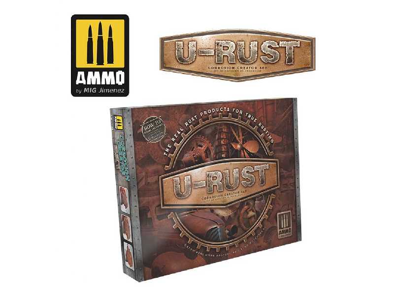 A.Mig 7460 U-rust Corrosion Creator Set - zdjęcie 1 A.Mig 7460 U-rust Corrosion Creator Set - zdjęcie 1