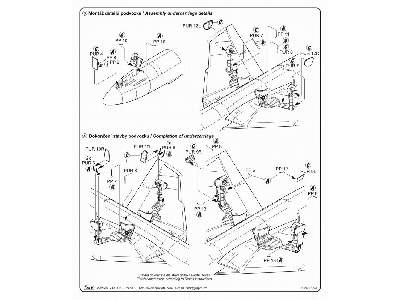 Hawker Hunter undercarriage set - zdjęcie 3