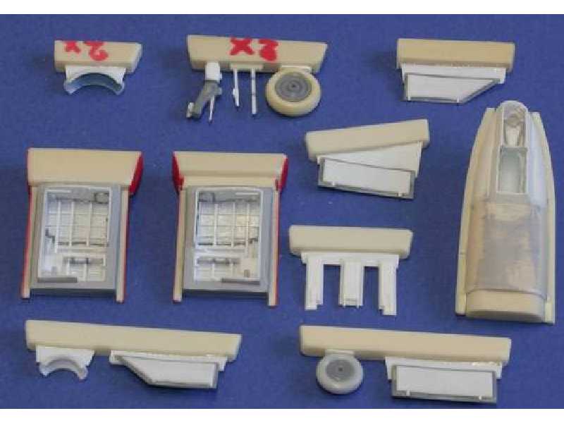 Gloster Meteor FR. Mk 8/9 - undercarriage set for MPM - zdjęcie 1 Gloster Meteor FR. Mk 8/9 - undercarriage set for MPM - zdjęcie 1