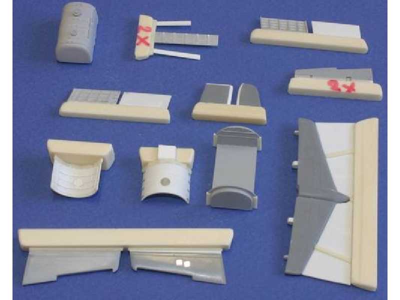 Gloster Meteor FR. Mk 8/9 - exterior set for MPM - zdjęcie 1 Gloster Meteor FR. Mk 8/9 - exterior set for MPM - zdjęcie 1