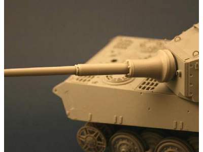 Kwk43/L71 Barrel With Canvas Cover For Tiger Ii Serien Turm / Jagdpanther - zdjęcie 3
