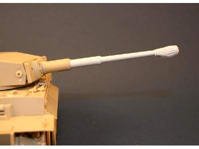 Barrel With Canvas Cover For Tiger I Tank (Late/ Final) - zdjęcie 2