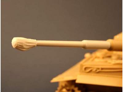 Barrel With Canvas Cover For Tiger I Tank (Late/ Final) - zdjęcie 3
