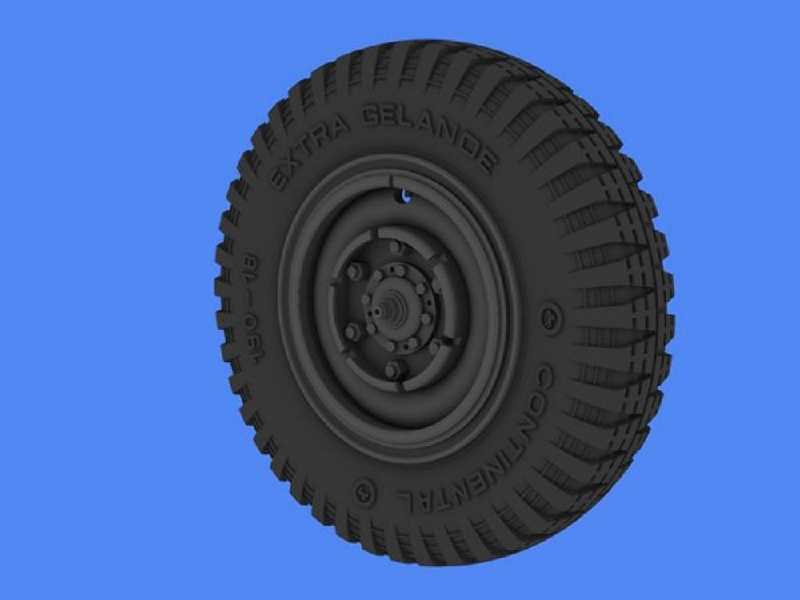 Road Wheels For Horch 1a (Gelande) - zdjęcie 1 Road Wheels For Horch 1a (Gelande) - zdjęcie 1