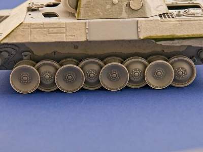 Burn Out Wheels For Panther Tank - zdjęcie 1