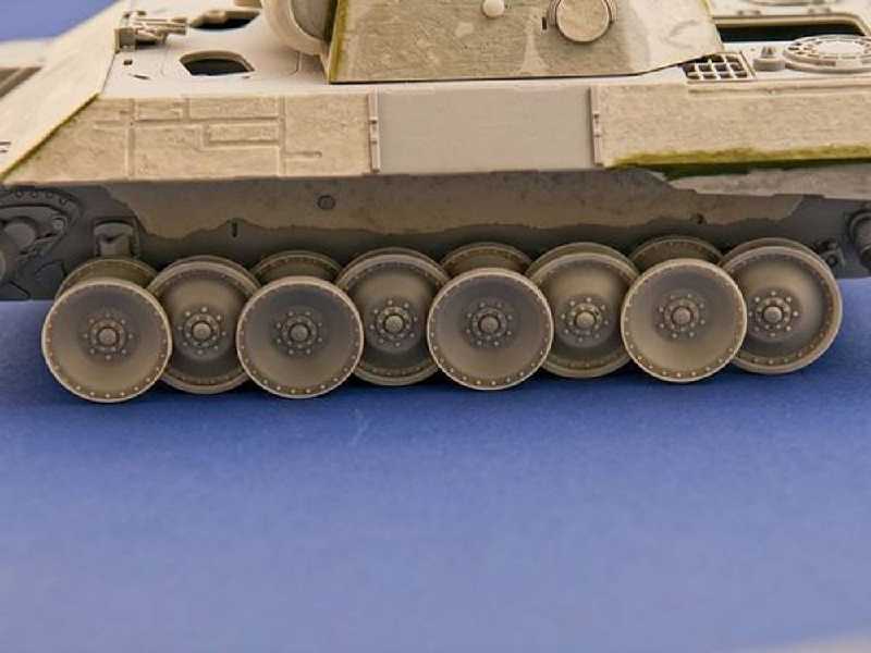 Burn Out Wheels For Panther Tank - zdjęcie 1 Burn Out Wheels For Panther Tank - zdjęcie 1