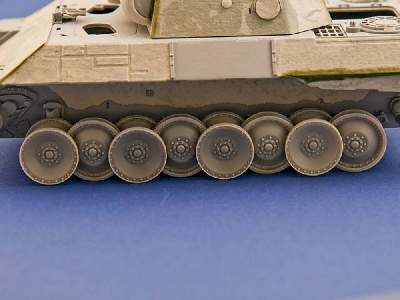 Burn Out Wheels For Panther Tank - zdjęcie 2