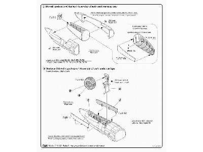 B-26 Invader Undercarriage set (Italeri) - zdjęcie 3