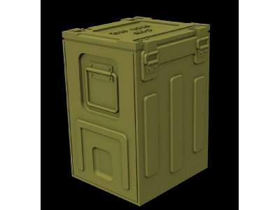 C207 British Ammo Boxes For 2pdr - zdjęcie 2