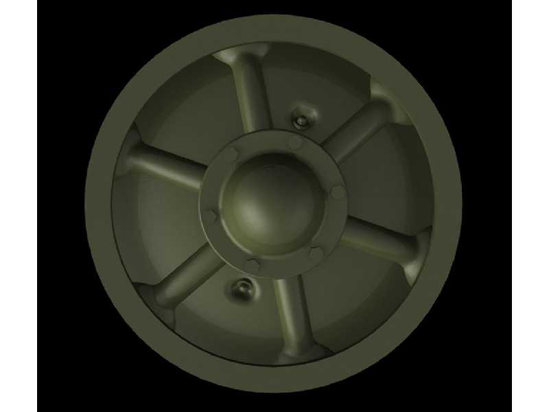 M4 "sherman" Idler Wheels No2 - zdjęcie 1 M4 "sherman" Idler Wheels No2 - zdjęcie 1