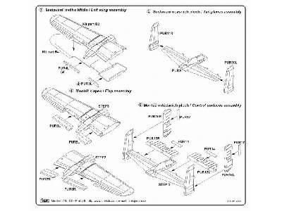 B-25J Control surfaces (Revell) - zdjęcie 3