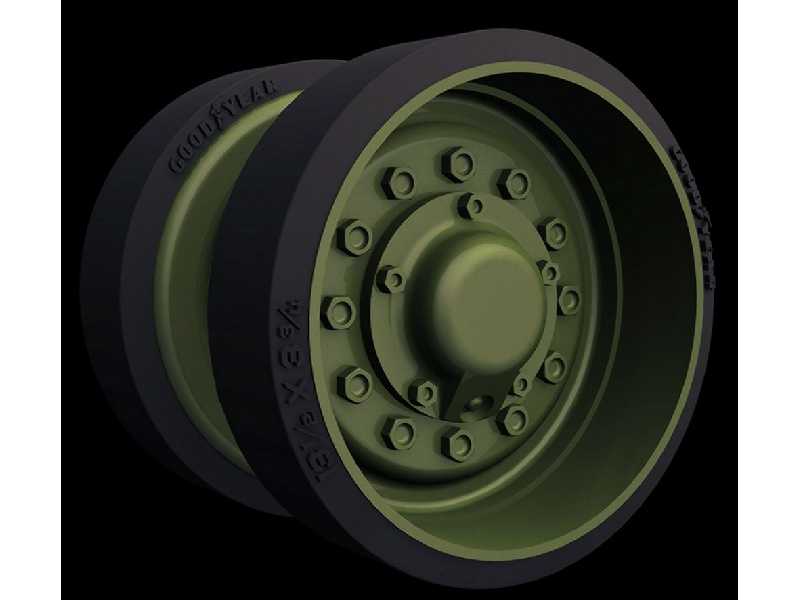 M4 "sherman" Hvss Idler Wheels - zdjęcie 1 M4 "sherman" Hvss Idler Wheels - zdjęcie 1