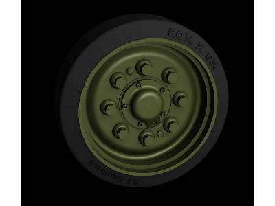 M4 "sherman" Hvss Road Wheels - zdjęcie 1