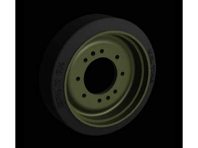 M4 "sherman" Hvss Spare Road Wheels (2pcs) - zdjęcie 1