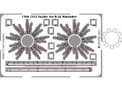 B-26 Marauder - engine set for Hasegawa - zdjęcie 2