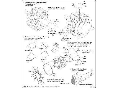 B-26 Marauder - engine set for Hasegawa - zdjęcie 5