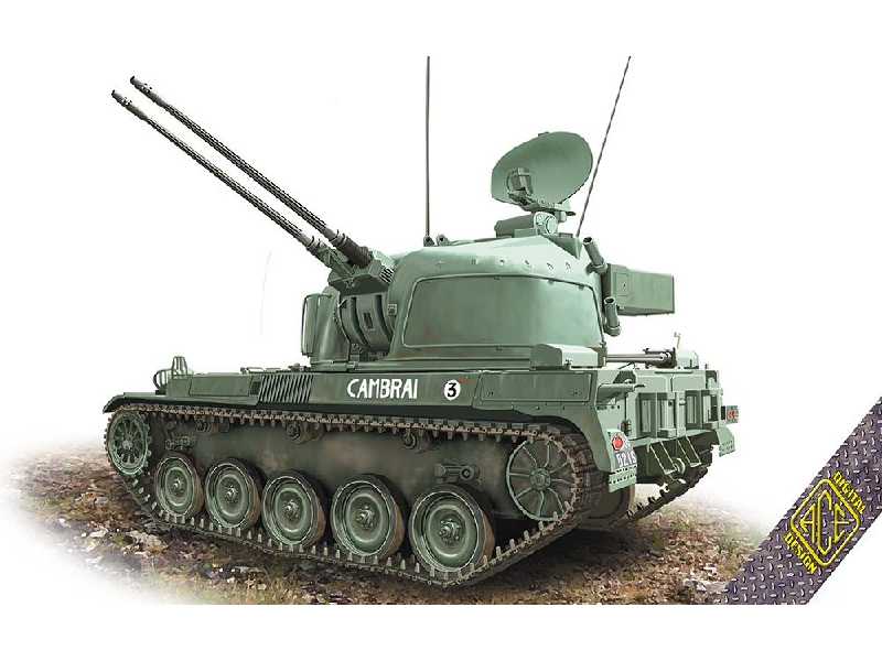 AMX-13 DCA twin 30mm samobieżny artyleryjski zestaw przeciwlotniczy - zdjęcie 1 AMX-13 DCA twin 30mm samobieżny artyleryjski zestaw przeciwlotniczy - zdjęcie 1