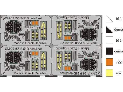 P-51D Mustang - Detail set for Tamiya Kit - zdjęcie 5