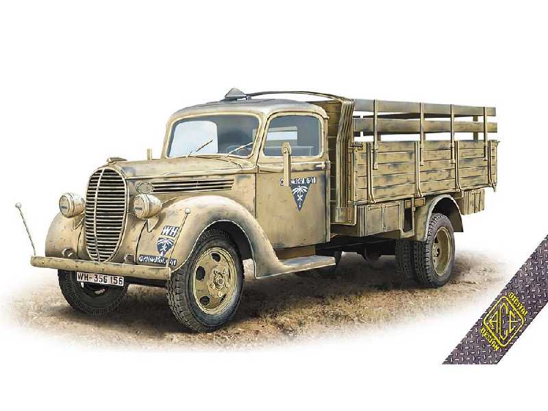 Ford G917T 3t - niemiecka ciężarówka - zdjęcie 1