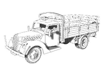 Ford G917T 3t - niemiecka ciężarówka - zdjęcie 12