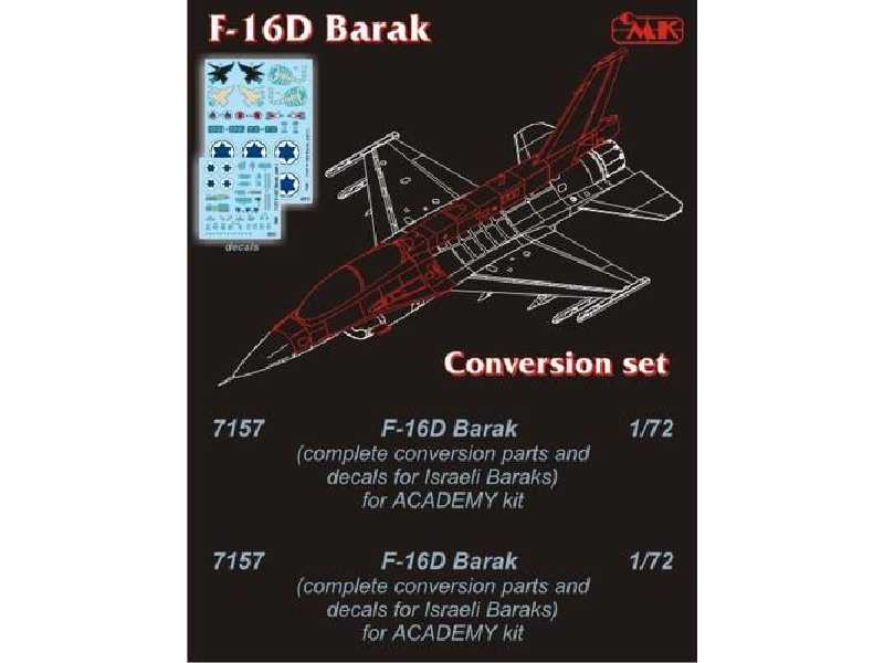 F-16D Barak - conversion set for Academy - zdjęcie 1 F-16D Barak - conversion set for Academy - zdjęcie 1